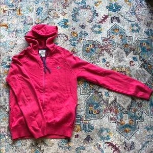 Lacoste hooded casual sweater